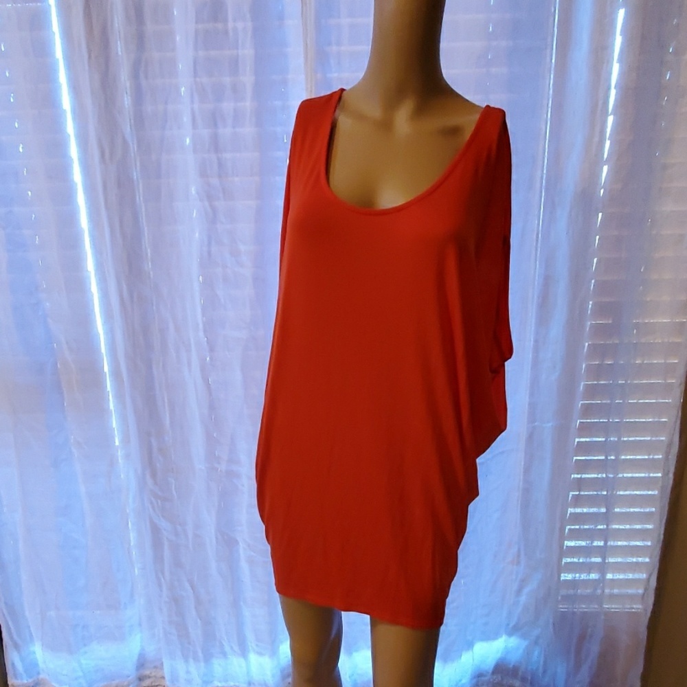 FULL FLOWING TEE SHIRT NARROW HIP